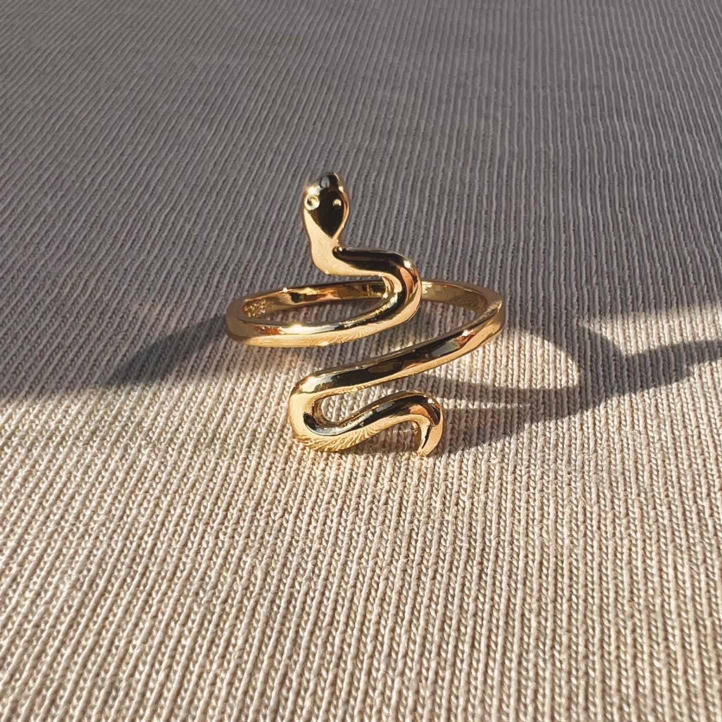 Gold Snake Ring