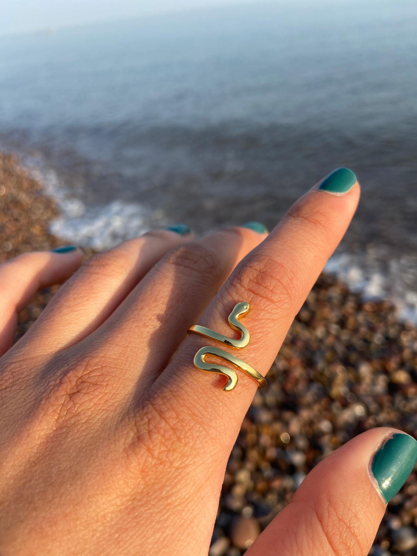 Gold Snake Ring