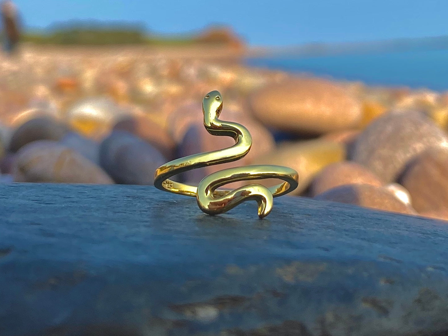 Gold Snake Ring