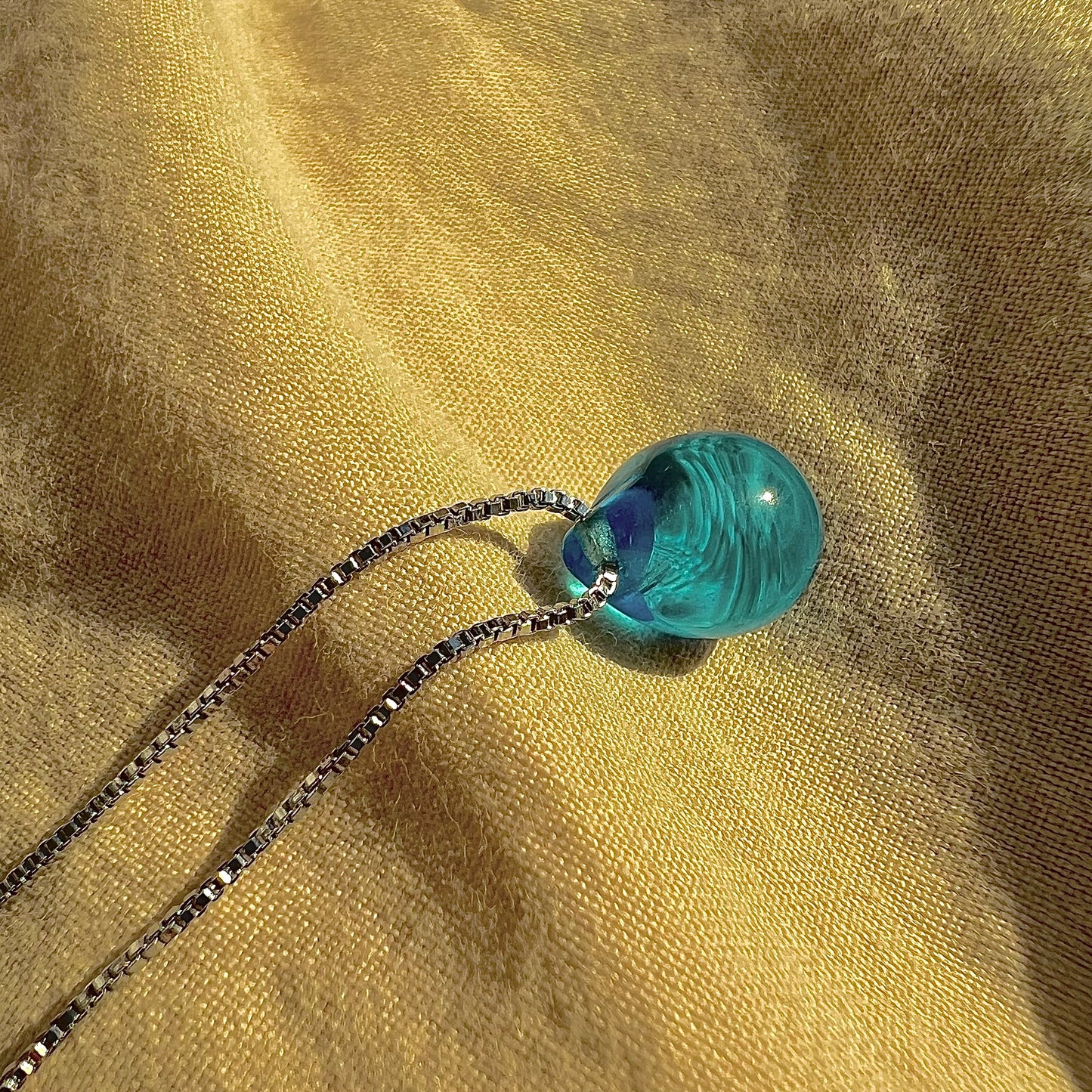 Tear Drop Pendant Necklace