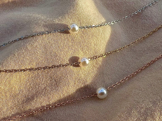 Single Pearl Necklace