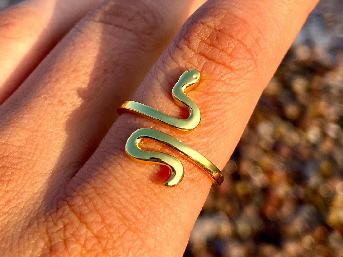 Gold Snake Ring