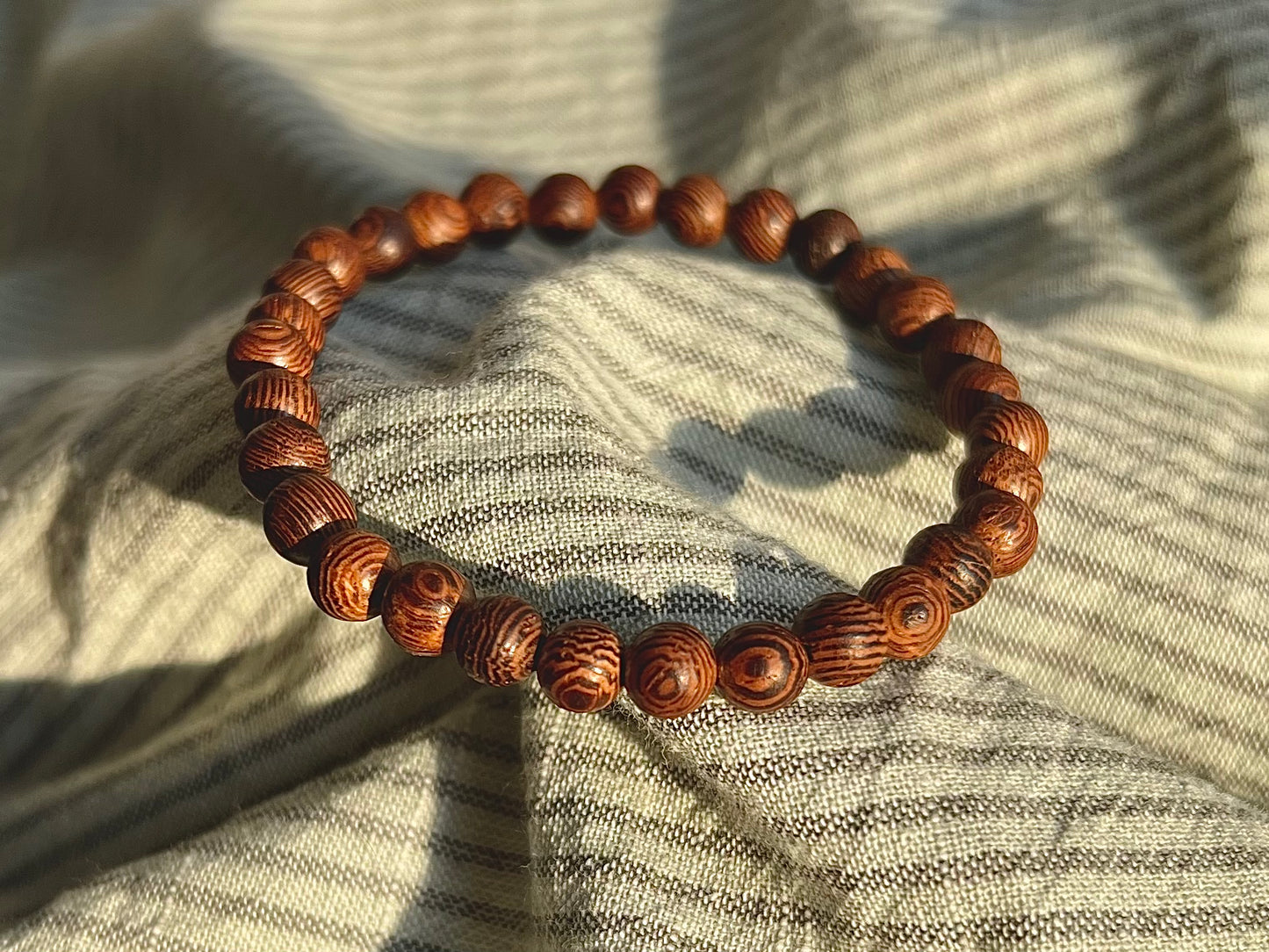 Wooden Beaded Bracelet